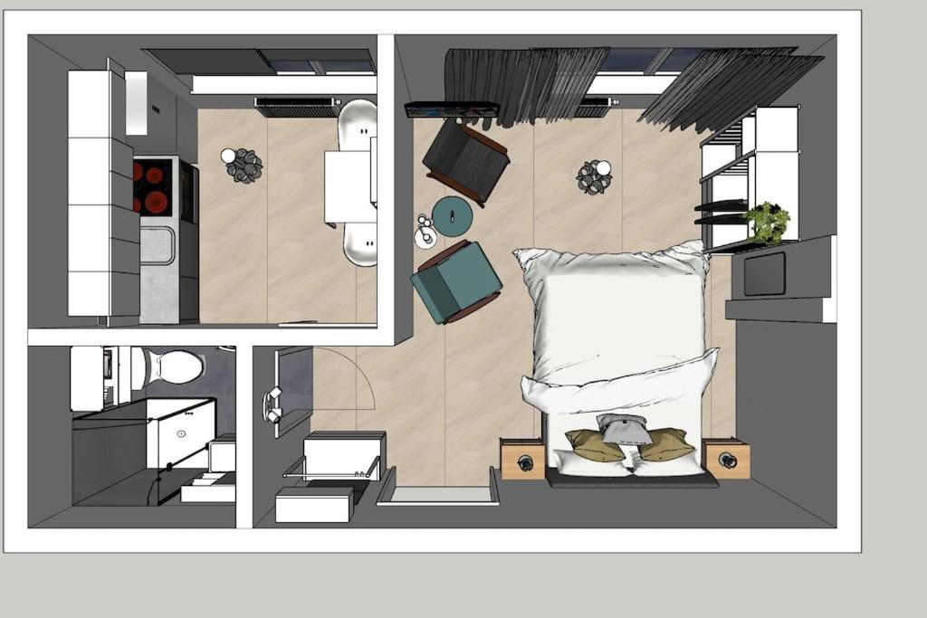 City Apartment Rudolf 26M2 格拉茨 外观 照片